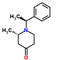 (S)-2-Methyl-1-((S)-1-phenylethyl)piperidine-4-one